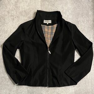 Vintage Burberrys of London Black Women's Jacket